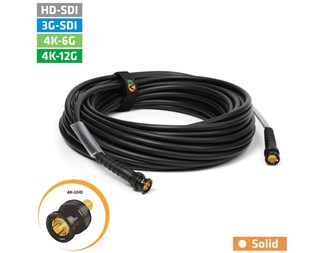 SDI-kabel 4K-UHD 12G 0,5 m
