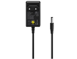 Strømforsyning universal  3-12V / 27W m/USB-C